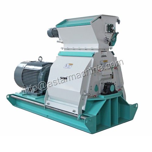 Wood chips hammer mill crusher