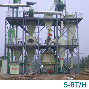 5-6T/H manual dosing system animal feed line